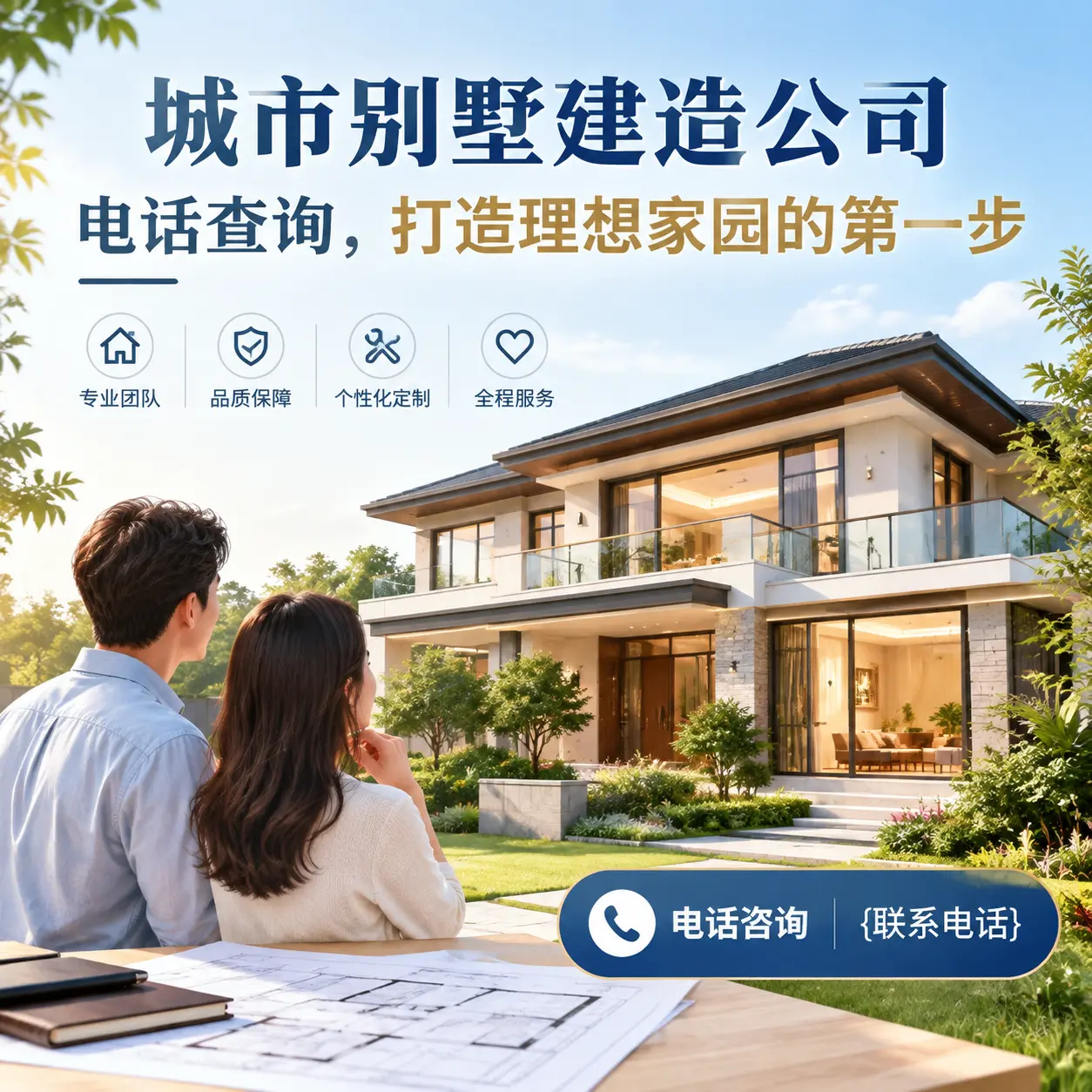 平坝别墅建造公司电话查询,打造理想家园的第一步