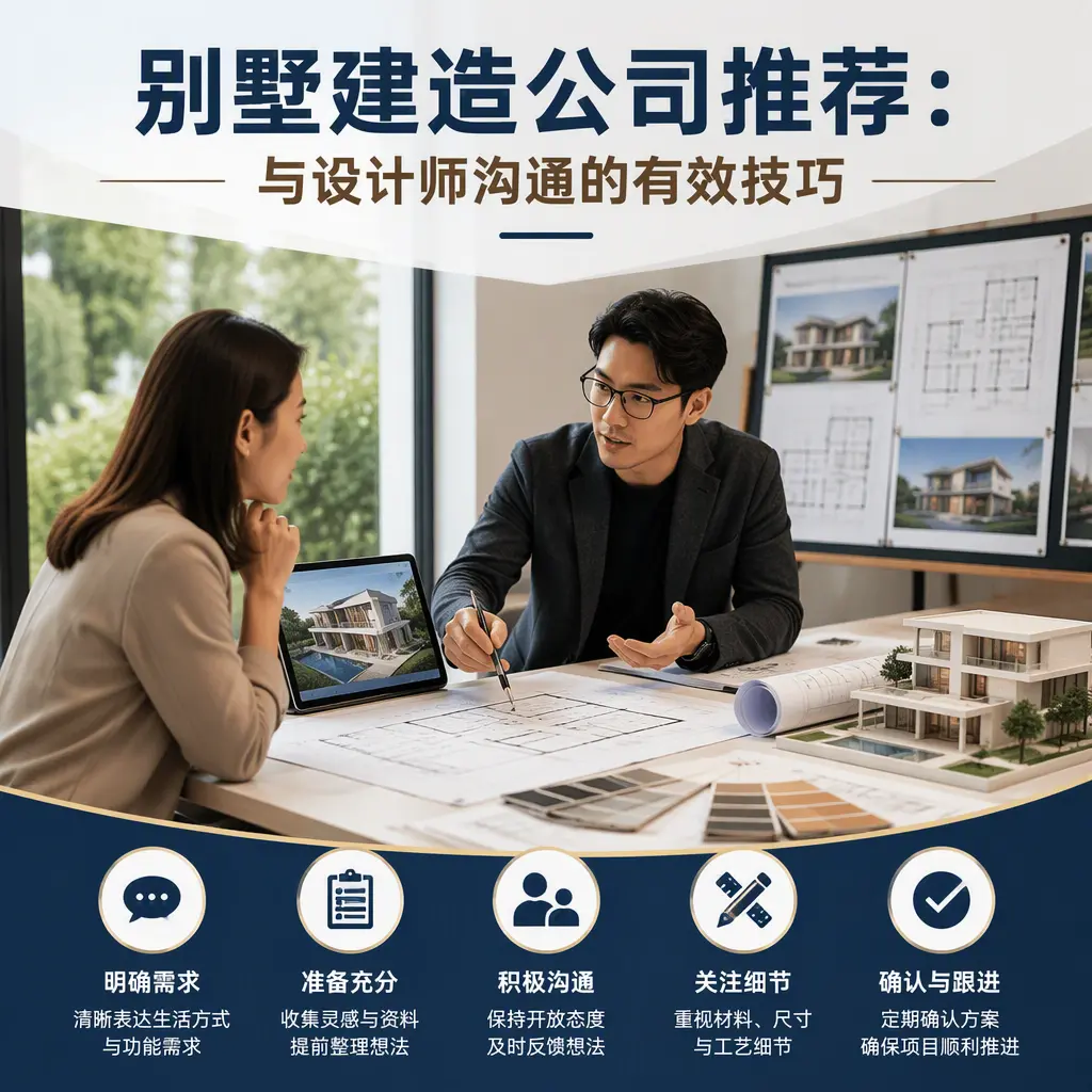 别墅建造公司推荐:与设计师沟通的有效技巧在 平坝