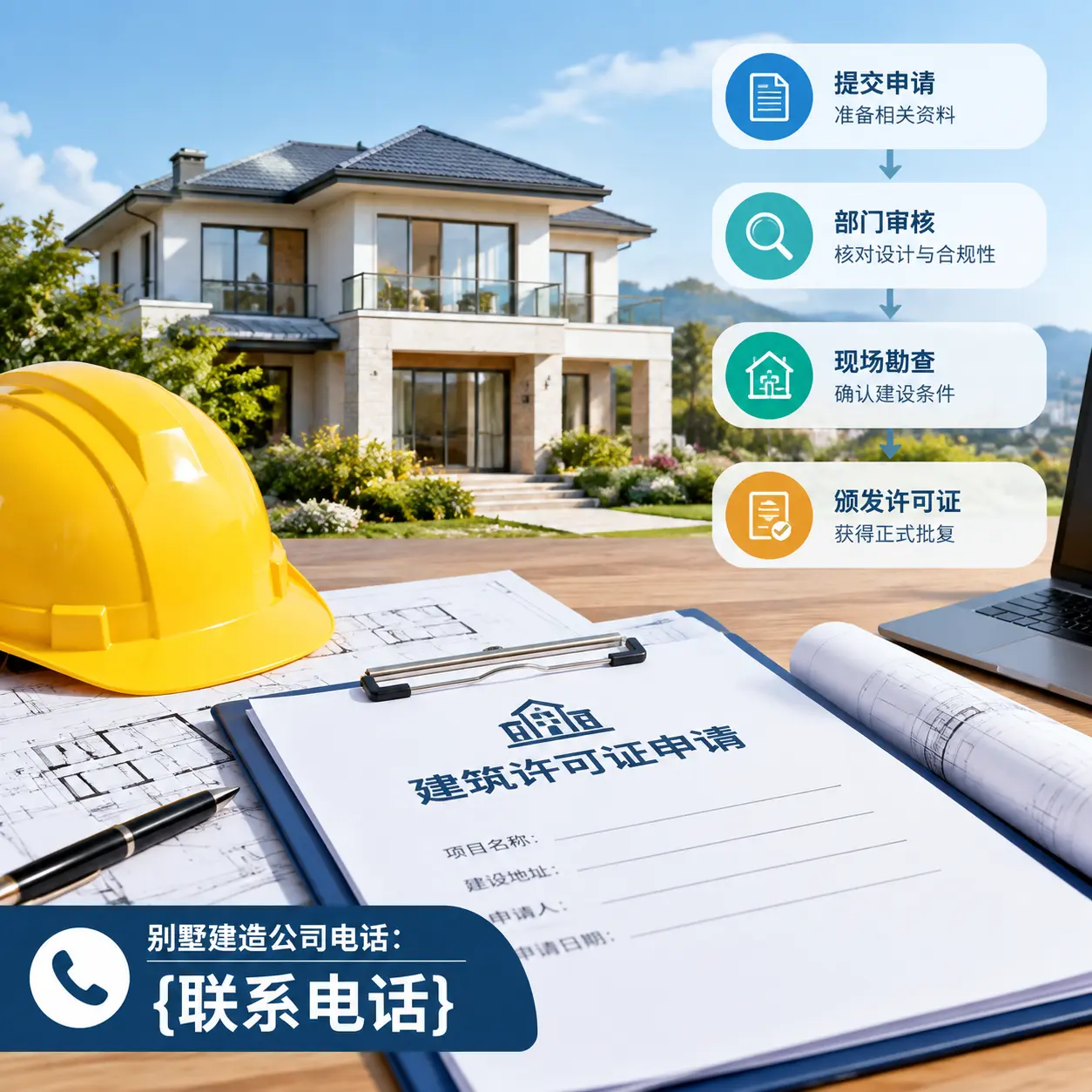 别墅建造公司电话：在平坝建造前的准备工作