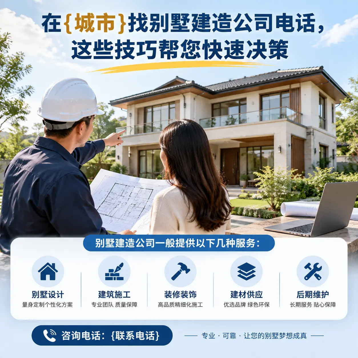 在平坝找别墅建造公司电话,这些技巧帮您快速决策
