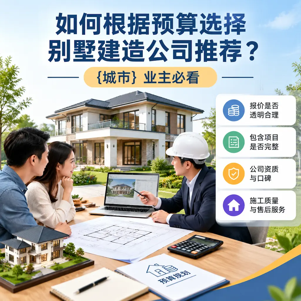 如何根据预算选择别墅建造公司推荐? 平坝 业主必看