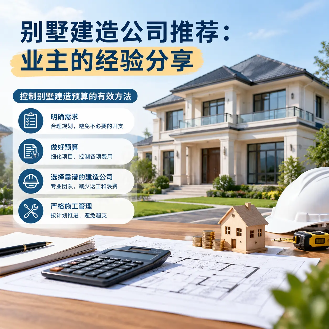 别墅建造公司推荐: 平坝 业主的经验分享